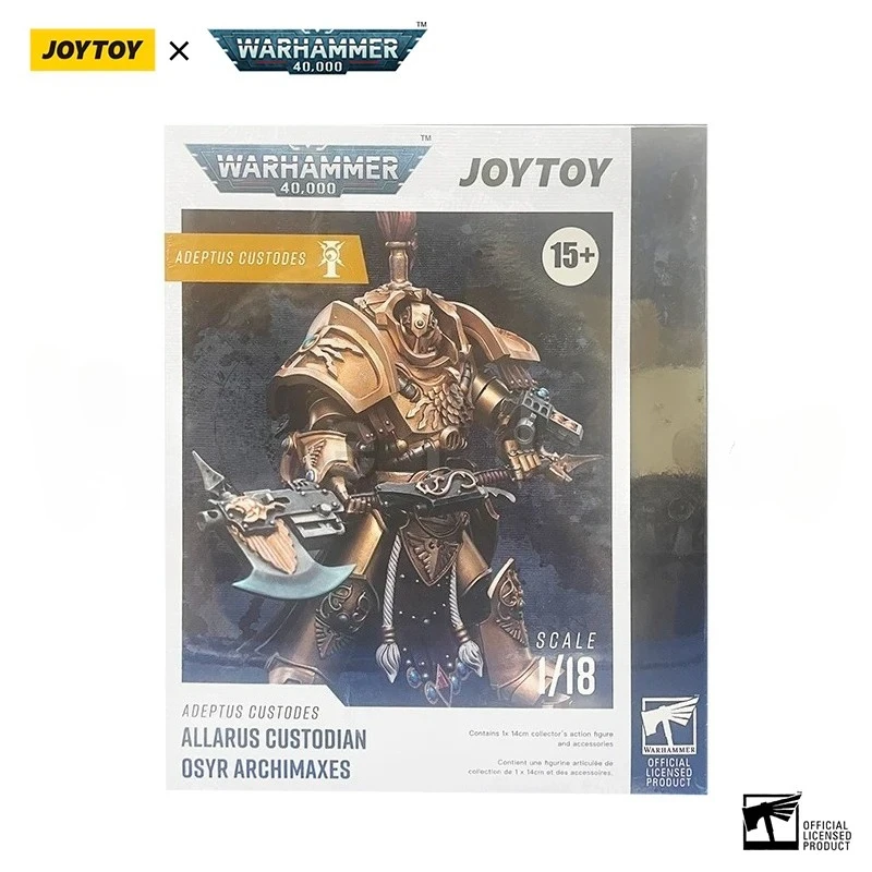 1/18 JOYTOY アクションフィギュア (3 ピース/セット) 40K Allarus Custodian アニメモデルおもちゃ