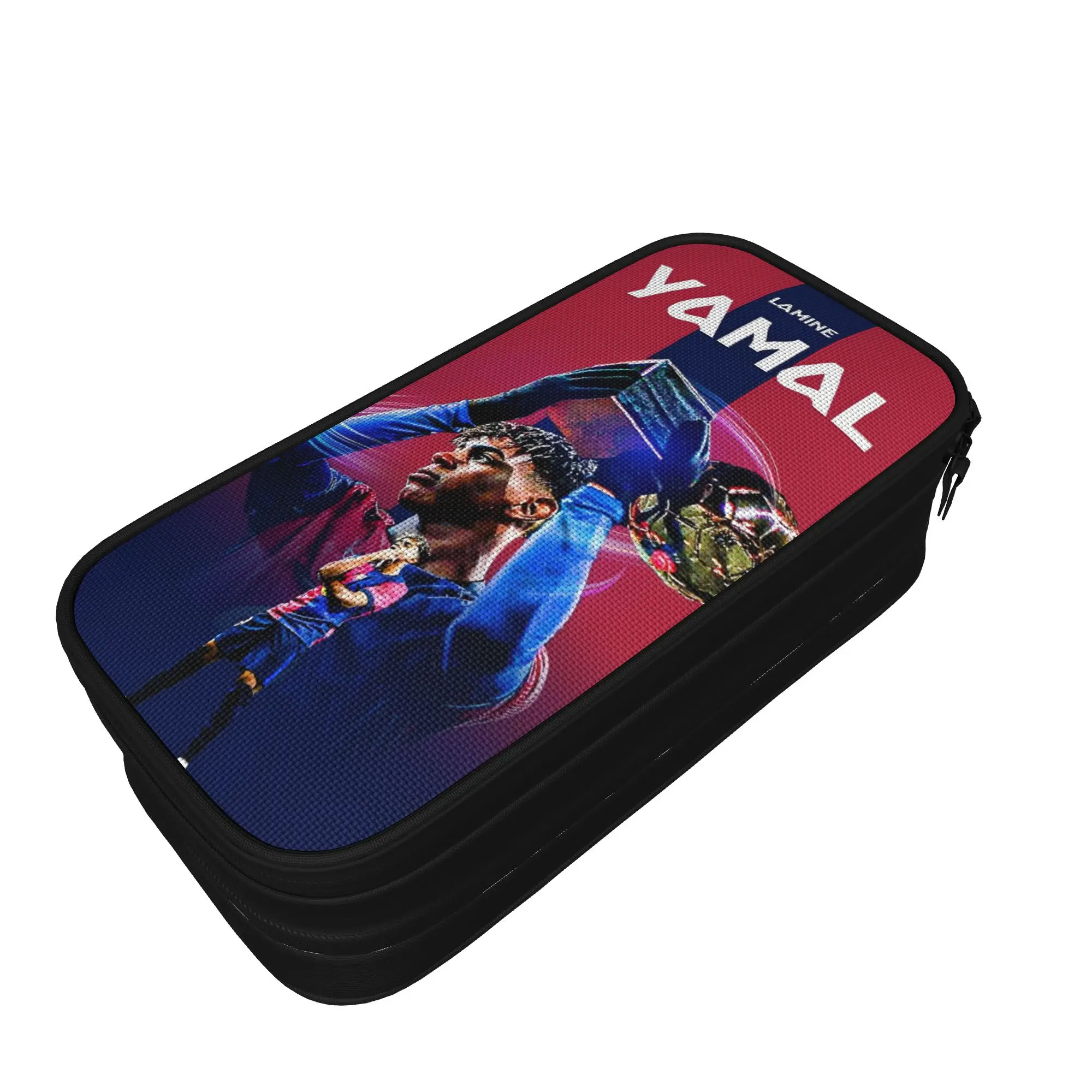 

Classic Lamine Y-Yamal Football Soccer Pencil Case Pencilcases for Student Big Capacity Bags Office Gifts Stationery