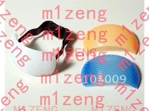 universal 3 color Pop-Up Flash Bounce Diffuser Cover for Sony Minolta a mount A300 A330 A350 a650 a700 a900 dslr camera