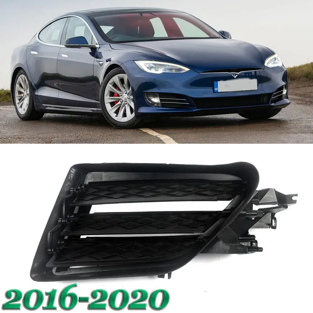 For 2016-20 Tesla Model S Front Right and Left New And High Quality  Louvre Air Shutter Active Grille Accessories For Vehicles