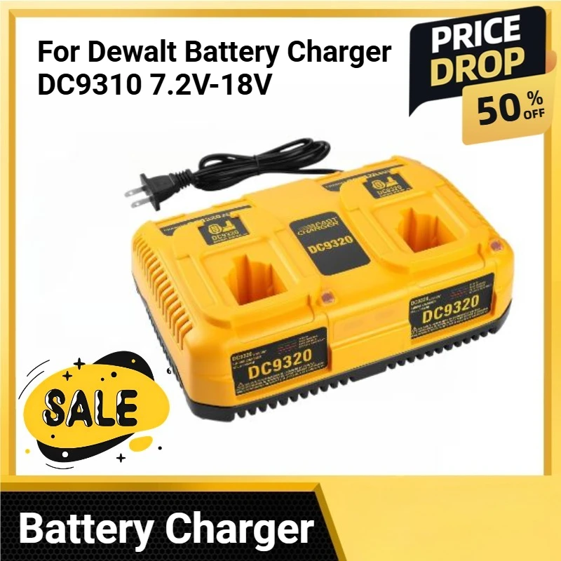 

7.2V-18V Nicd & Nimh Battery DW9057 DC9071 DC9091 DC9096 Batteia Charger for Dewalt Battery Charger DC9310