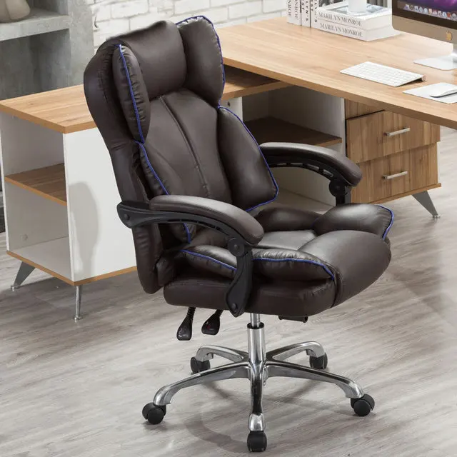 YYHC High Back Commercial Conference Desk Chair Boss Leather Luxury Executive Ergonomic Wheels Swivel Office Chairs For Sale