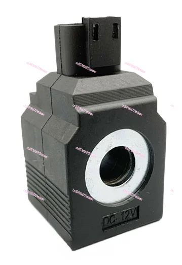 Excavator 12v24v Two Pin Pilot Safety Lock Rotating Electromagnetic Valve Element Coil Accessories