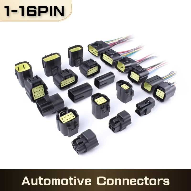 1 2 3 4 6 8 10 12 16-pinowe wodoodporne złącze Denso Auto Wtyczka elektryczna do samochodu Uszczelnione gniazdo ciężarówki