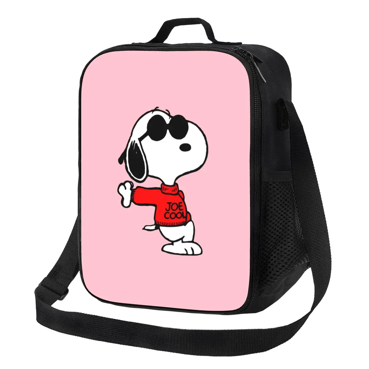 

Пользовательские S-snoopys Animatd мультфильм крутая изолированная сумка для обеда для работы и школы портативный холодильник термобокс для обеда для женщин и детей