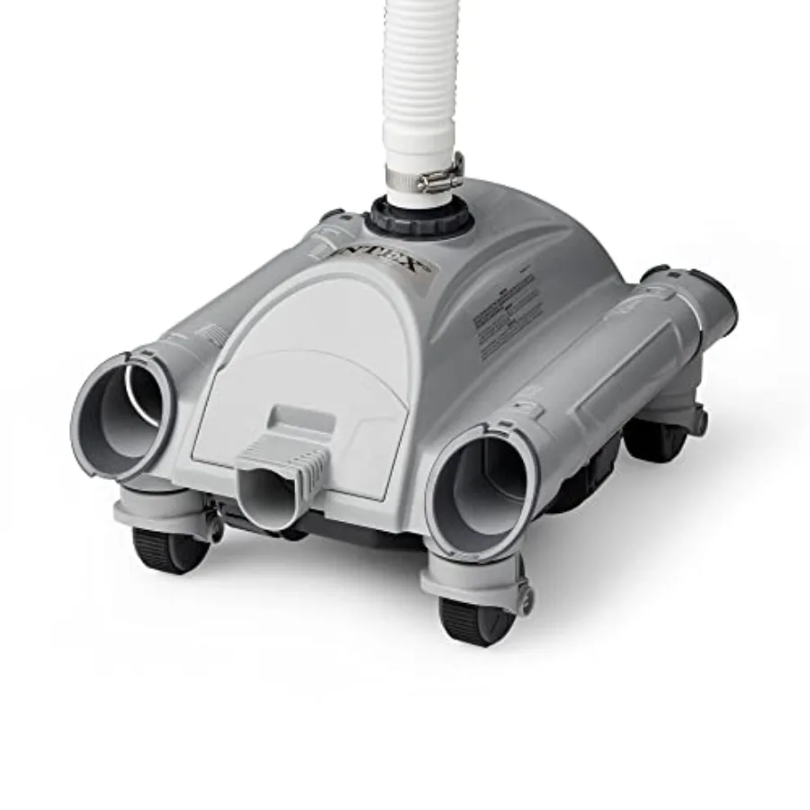 

Pool Automatic Pool Cleaner Pressure Side Vacuum Cleaner with 24 Feet 7 Inch Hose for Pools Only w/ a 1.5 Inch Fitting