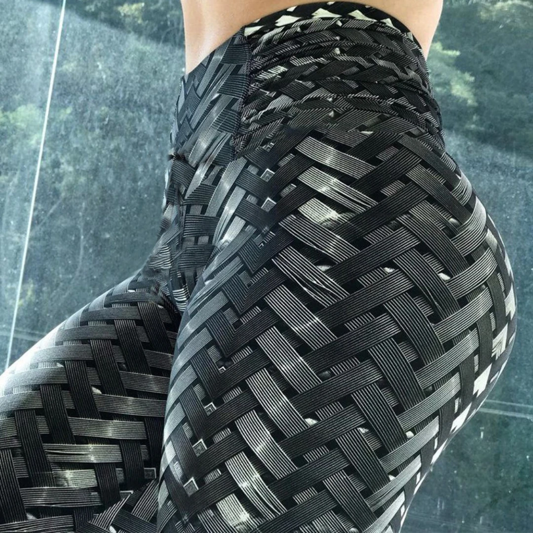 Popular woven digital-printed women’s yoga pants, yoga wear, women’s pants, base layers.