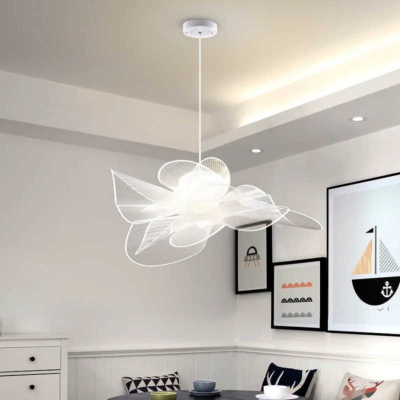 

Italian restaurant chandelier Nordic modern simple restaurant light bar table creative art bedroom chandelier