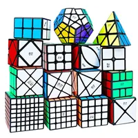 QIYI Cube 3x3x3 4x4x4 5x5x5 Speed Magic Cube Puzzle Black Stickers Magic Cube Education Learnning Cubo Magico Toys Children Kids