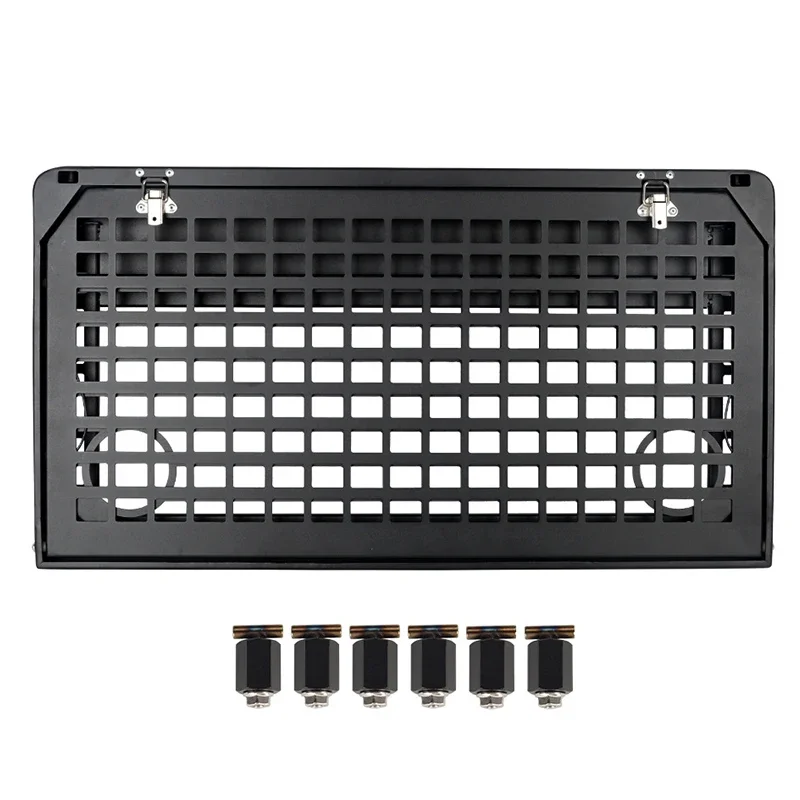 

2-уровневый стол на заднюю дверь, складная грузовая стойка для хранения, уличный кемпинговый стол для джипа, вспомогательное оборудование