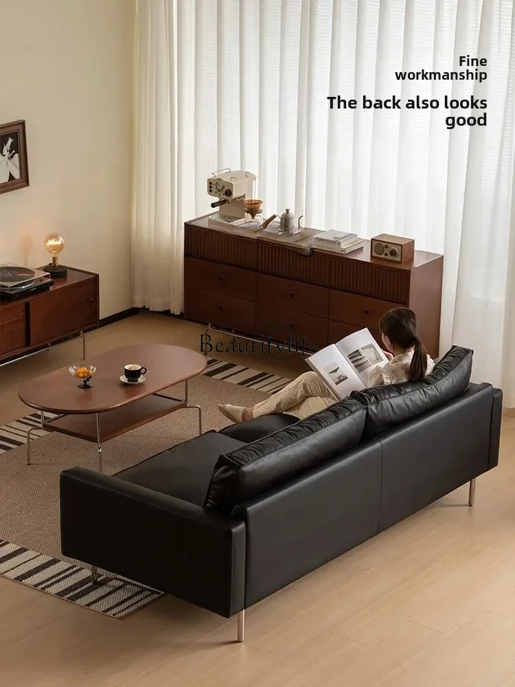 FGDivano في بيلي الحد الأدنى غراندي mucca نيرا retrò soggiorno divano الفني في بيلي أ فيلا دريتا #5