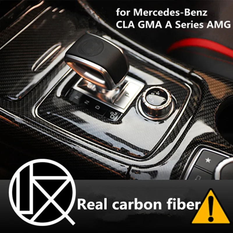 for Mercedes-Benz A-class A45 GLA GLA45 CLA CLA45 AMG Real carbon fiber interior modification