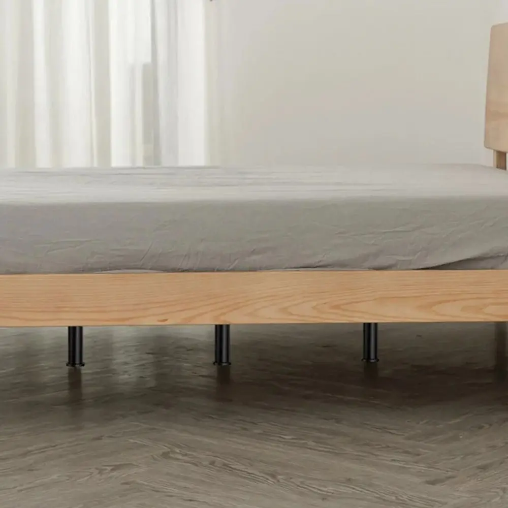 1 pièces Durable 15-35cm pied de lit cadre en T pieds de Base de lit réglables Tube carré pieds de Support dur