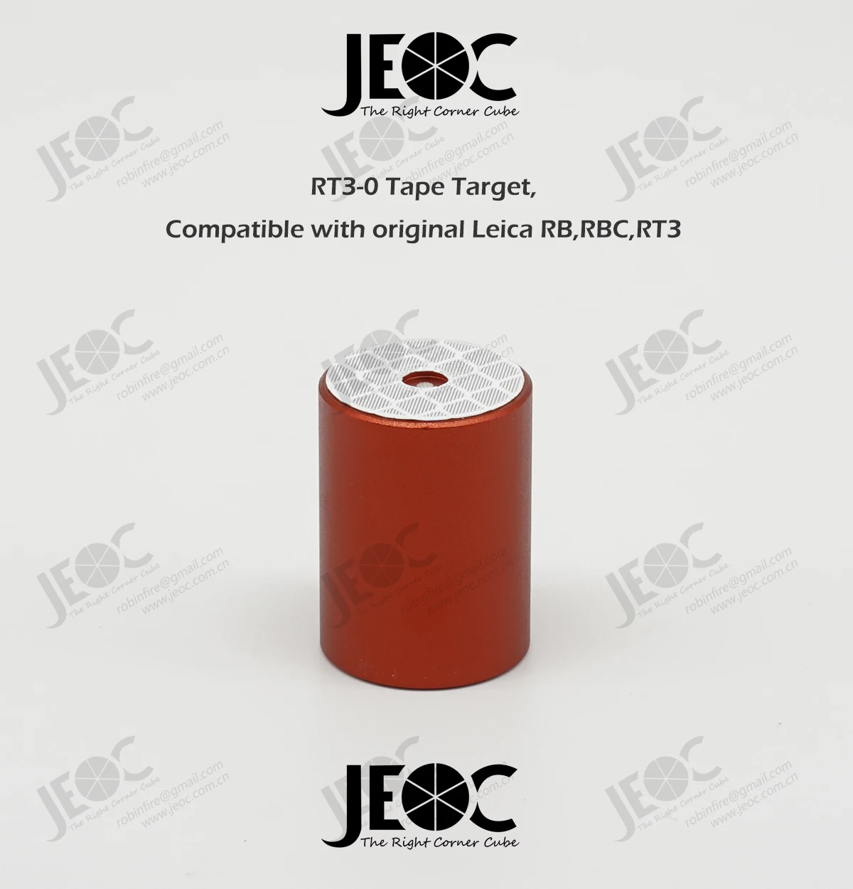 JEOC horizontales magnetisches reflektieren des Band target für Leica-System, ersetzt rt3-0 () Zubehör Vermessungs topographie – Detail 1