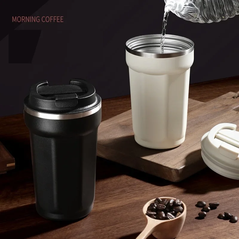 Multi Office Coffee Thermos Mug Stainless Steel Double Wall Tea Coffee Vacuum Flask