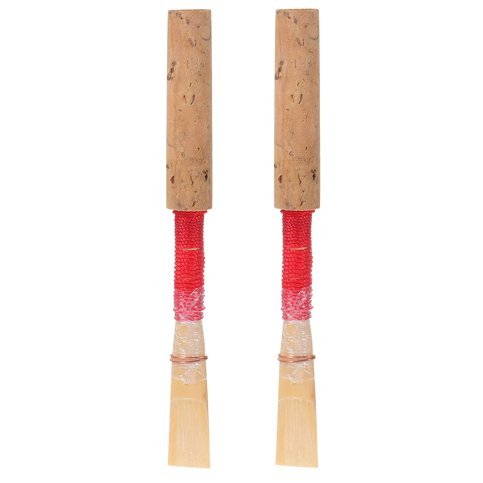 2Pcs Oboe Reeds Professional Grade Natural Cane Replacement Reeds for Beginner and Advanced Players Clear Melodious Sound Wind
