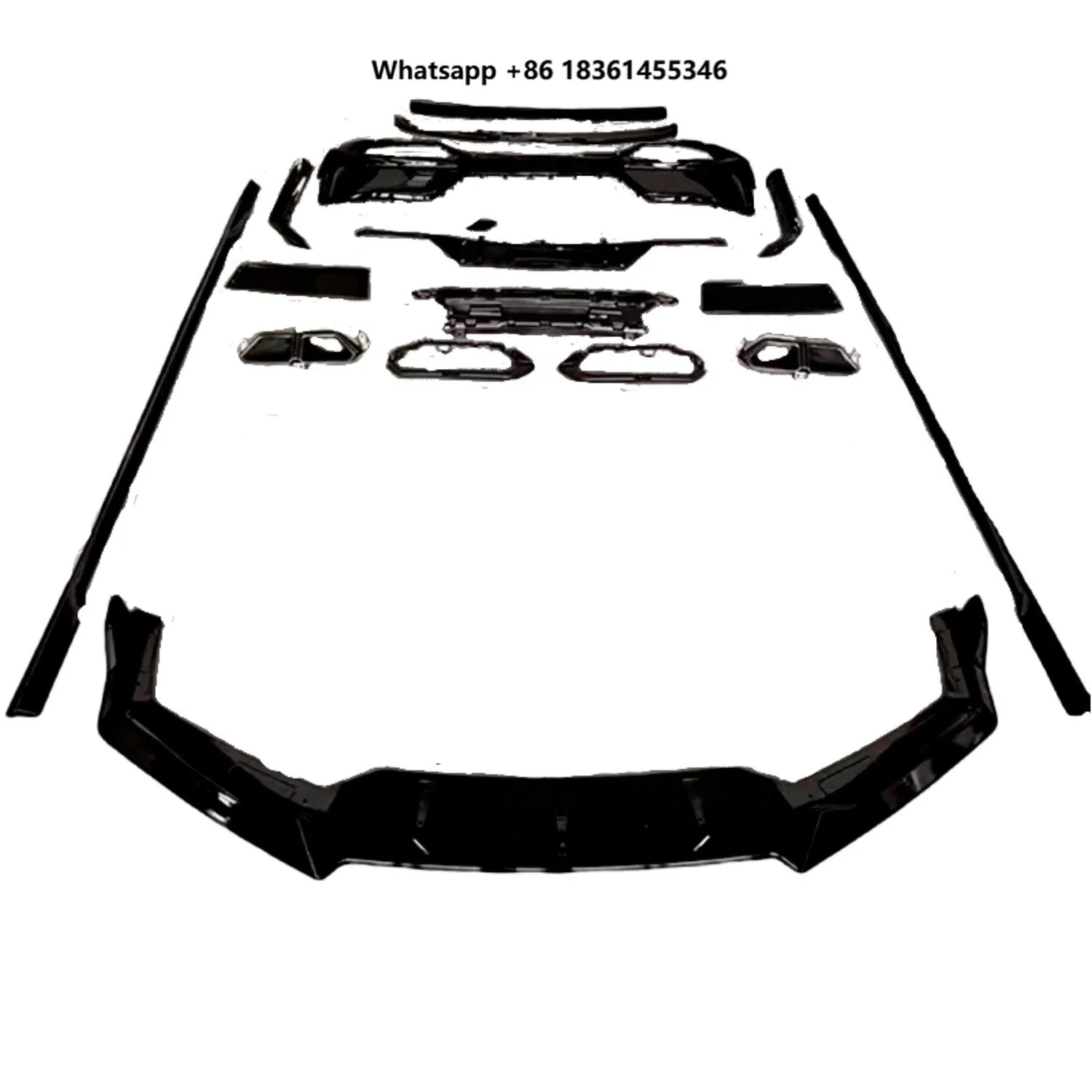 

For 7 Series BodyKit G70 2023 Modified Bumper Fender Upgrade to 2023 M760 Facelifts Car Bumper Grille Side Skirts Parts