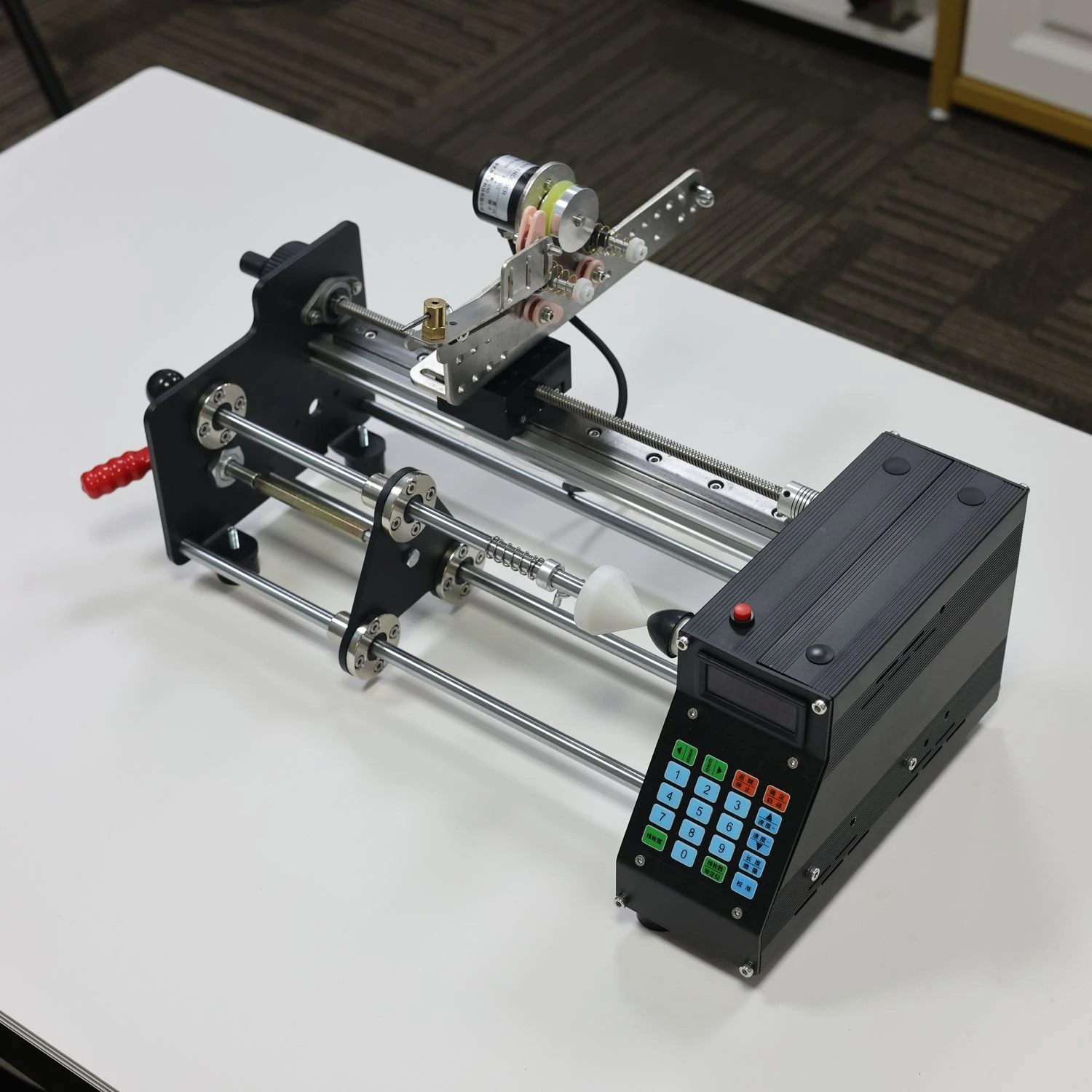 PWD-M-15 ultra-high-speed flat wire winding machine for batch winding of enameled wire, copper wire and fishing wire