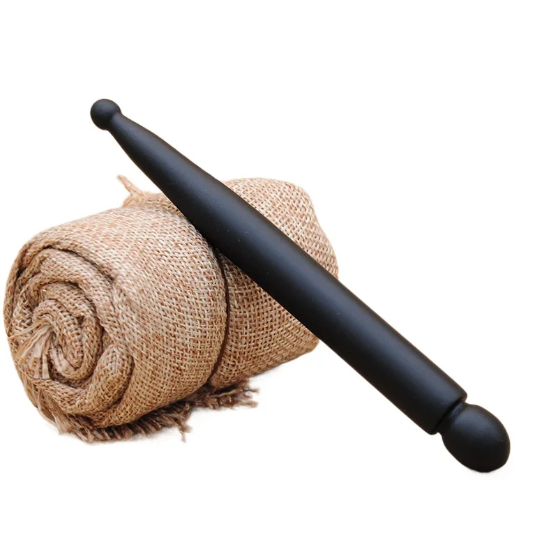 Natural Stone Massage Cone Tendon Pulling Stick Acupuncture Meridian Pen Stone Acupuncture Pen for Body Relaxation