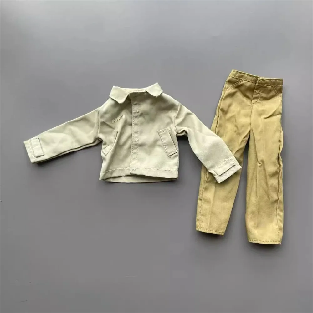 DML ZYTOYS 1/6. Segunda Guerra Mundial EE. UU. Uniforme de muñeca soldado, abrigo, camisa, Tops, pantalón, accesorios, modelo de juguetes para figura de muñeca de 12 ", componente de escena