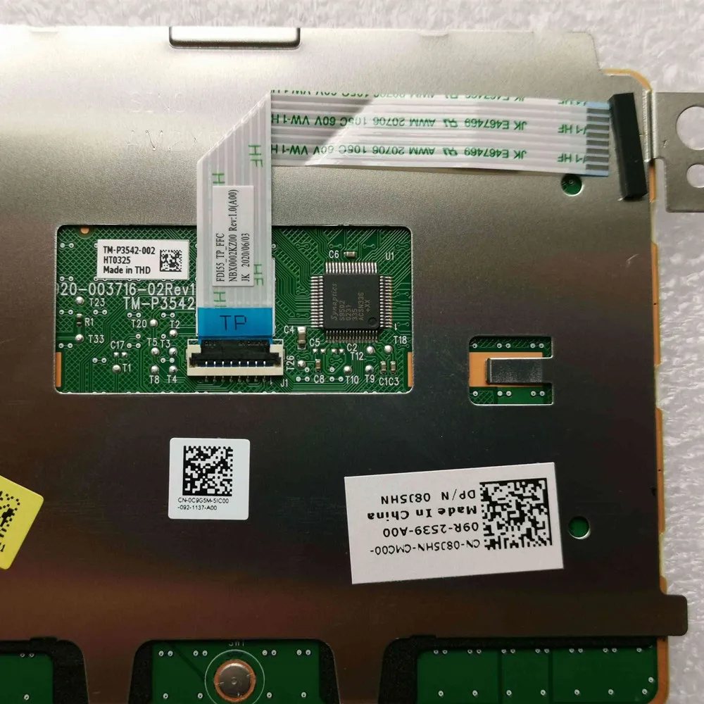 Beke NEW Original 01XCK2 1XCK2 CN-01XCK2 For Dell Inspiron 3501 Touchpad Trackpad Mouse Board Fast Ship