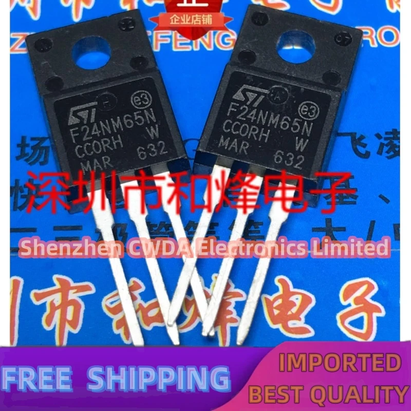 10PCS-20PCS  F24NM65N STF24NM65N STP24NM65N  TO-247 MOS 24A 650V In Stock Can Be Purchased