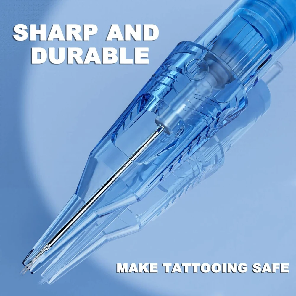 20/10 قطعة إيمالا إليوت برو المتاح خرطوشة الوشم الإبر RL RS CM MG سلامة الوشم الإبر لفناني الوشم المهنية #3