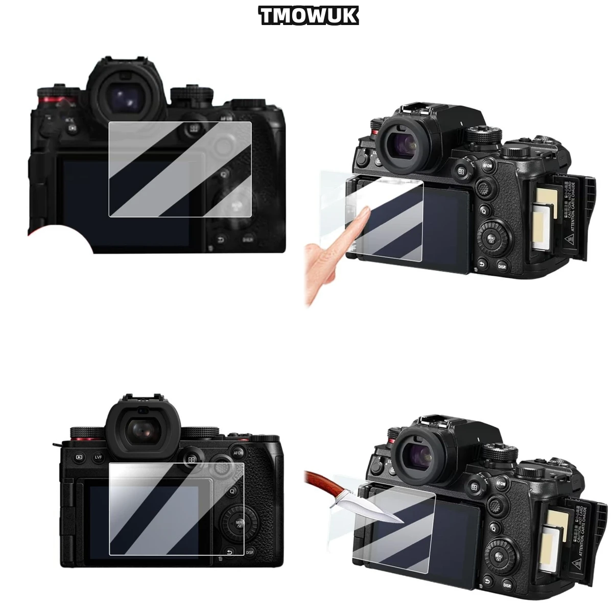

For Panasonic S1/Lumix S1 Ultra-Thin 9H Tempered Glass LCD Screen Protector Anti-Scratch Camera Film