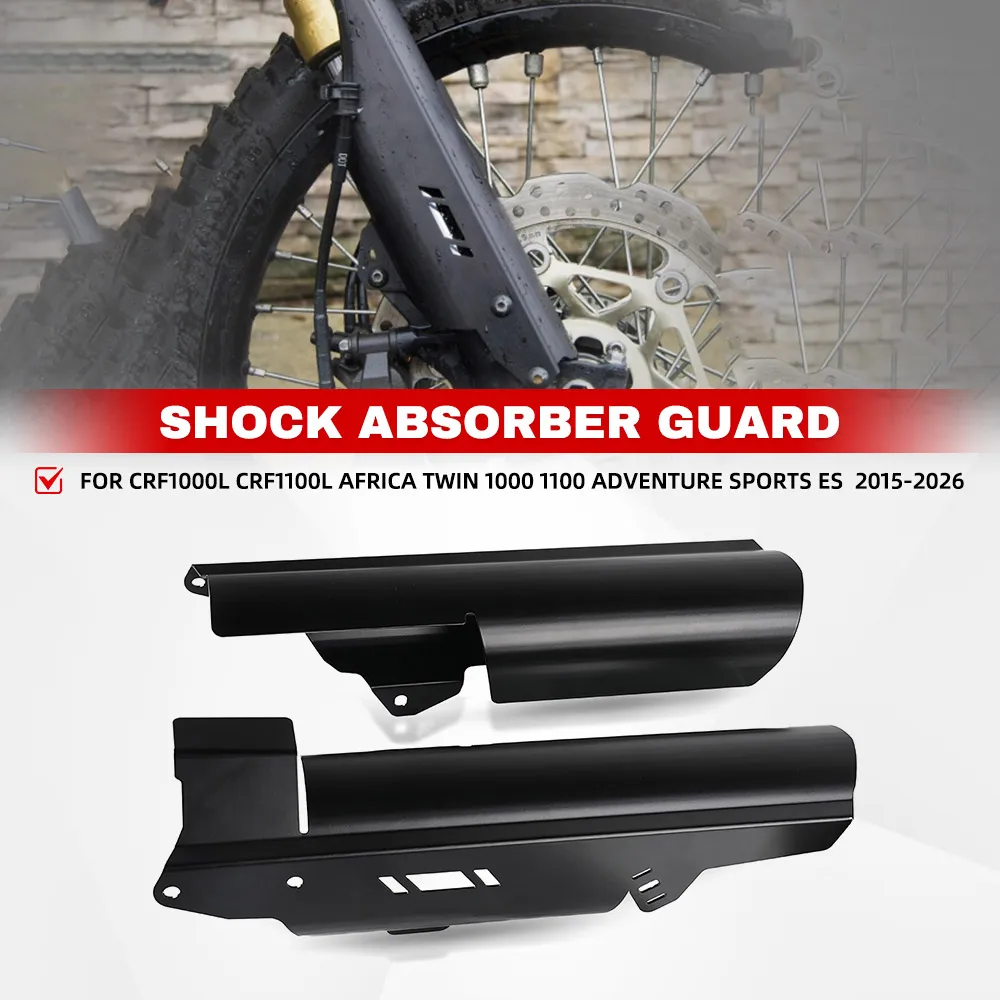 

2015-2026 FOR CRF1000L CRF1100L Africa Twin 1000 1100 Adventure Sports ES Front Fork Guards Suspension Shock Absorber Protection