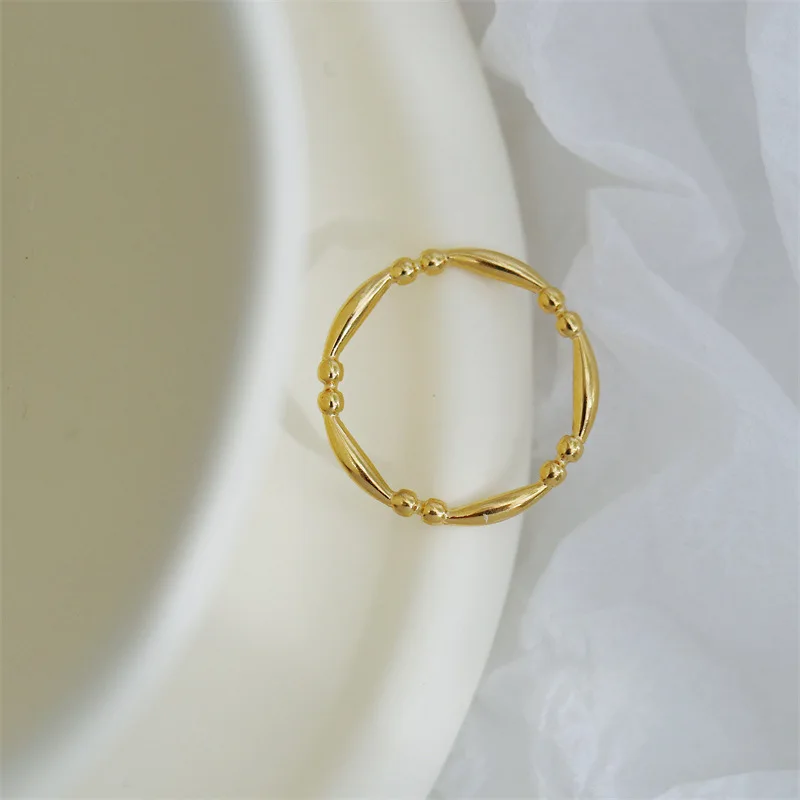 2023 Fashion Stainless Steel Wedding Ring For Women Simple Knuckle Rope Twist Round Ring Jewelry Engagement Promise Gift bijoux