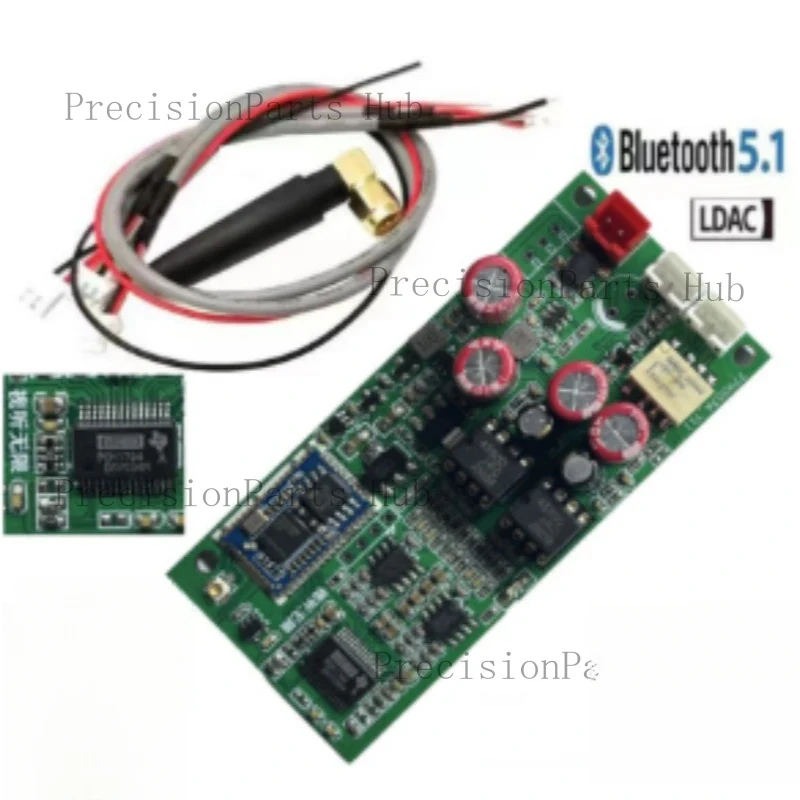 Bluetooth 5.1 QCC5125 AK4493 Lossless Decoding Board APTX HD Wireless Audio Receiver LDAC