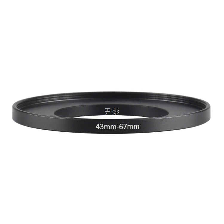 43-67mm Step-Up Metal Filter Ring, 43mm Lens to 67mm Filter Adapter for UV CPL ND Star Close-up Filters