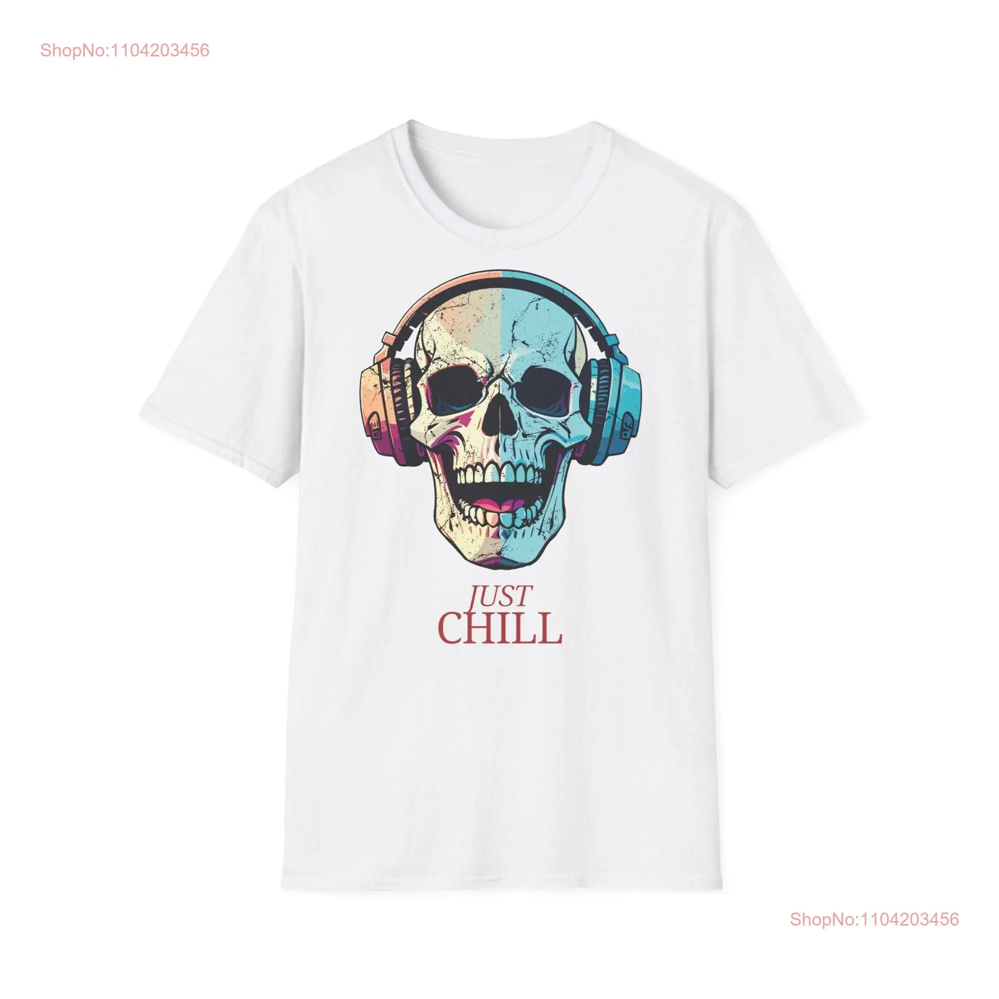 

Футболка Softstyle Just Chill с длинными или короткими рукавами