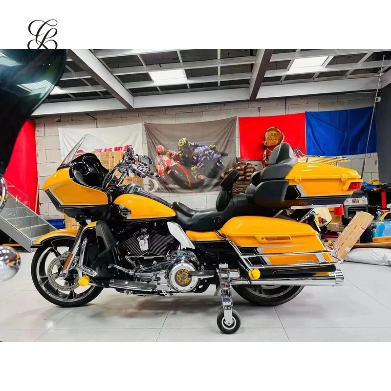 Motorcycle Gear Installation for Fit Herley Davidson Accessories Auxiliary Bikes Parking Bracket Frame Landing Wheels
