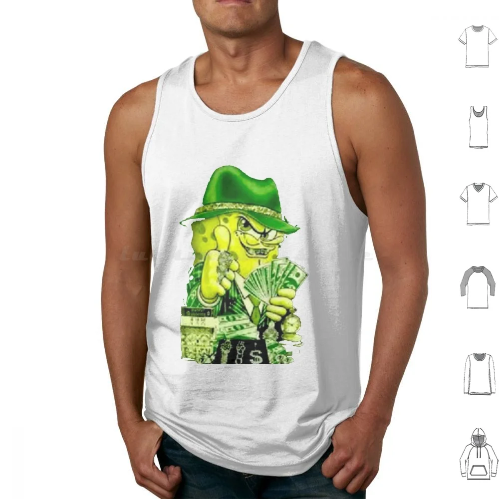 Gangster Classic Tank Tops Print Cotton Gangster Gangster Meme Gangster Funny Gangsta Meme Cartoon Kids Pimp