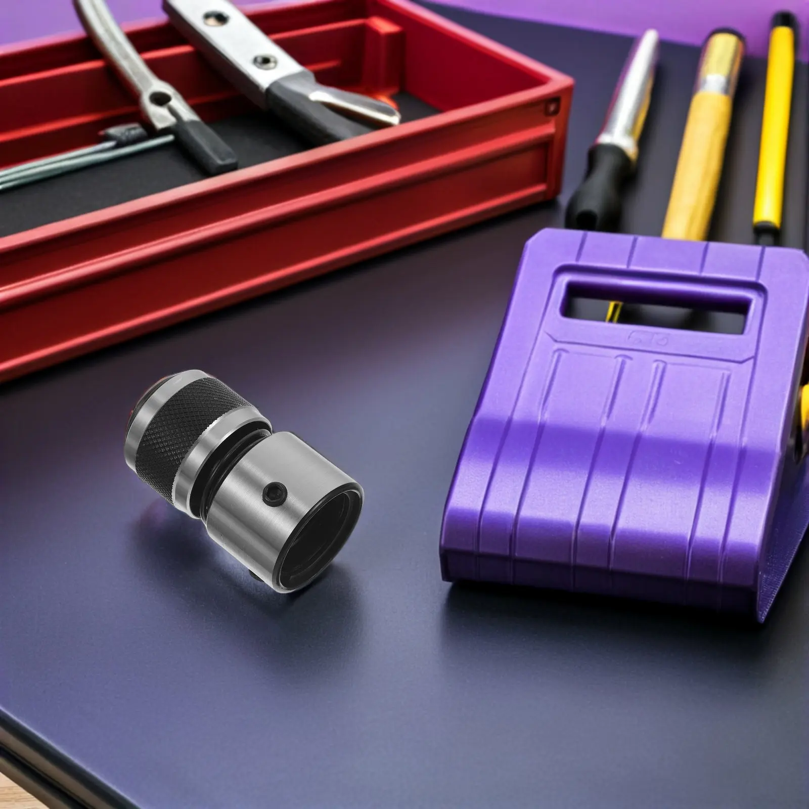 Air Chisel Retainer Quick Release Heavy-Duty Air Hammer Adapter Pneumatic Tool Connector for Automotive Repair Welding Prep