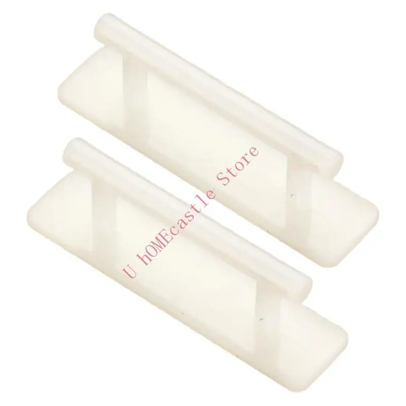 63HF 2pcs Auto Door Pulls No Hole Drilling Required Easy installs Plastic Versatile Use On Glass Wooden Metal Surfaces