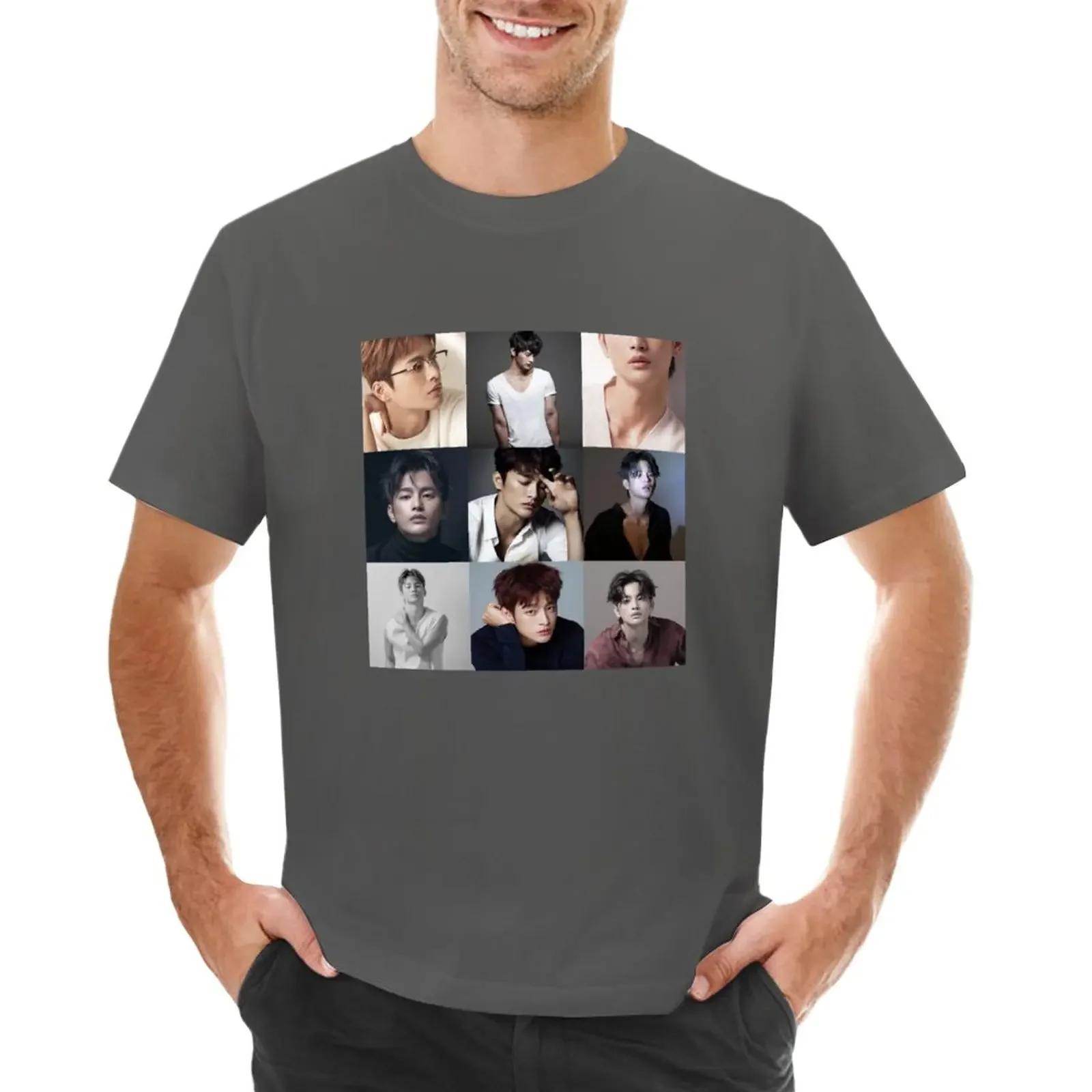 Seo In Guk Collage - Libra zodiac T-Shirt blanks for a boy mens graphic t-shirts