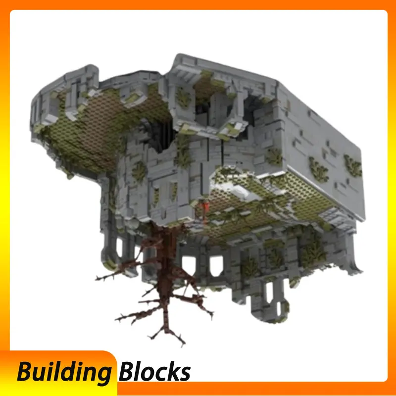 

Обработка мелких частиц сборка строительных блоков игрушки MOC-123213 7442 шт. замок багаття модели здания украшения