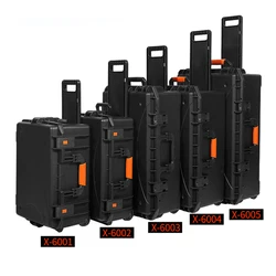 Large Outdoor Protective Safety Case Shockproof Waterproof Boxes Plastic Tool Box Dry Equipment Storage With Pre Cut Foam