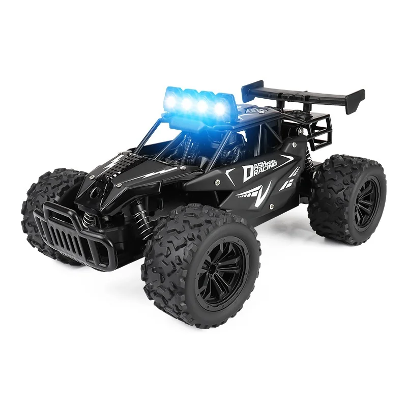 Carro de controle remoto de liga de acelerador proporcional 2.4grc 1:16 escalada de alta velocidade veículo off-road modelo de corrida brinquedo presente de natal