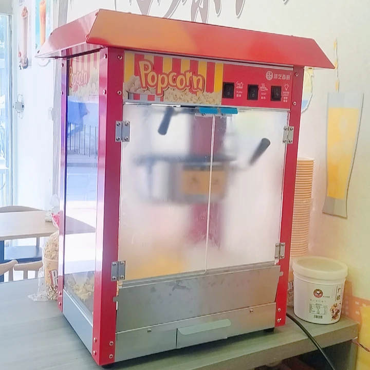 Commercial Popcorn Machine - Fully Automatic, Stall Dedicated, New Popcorn Machine with Spherical Pot popcorn machine