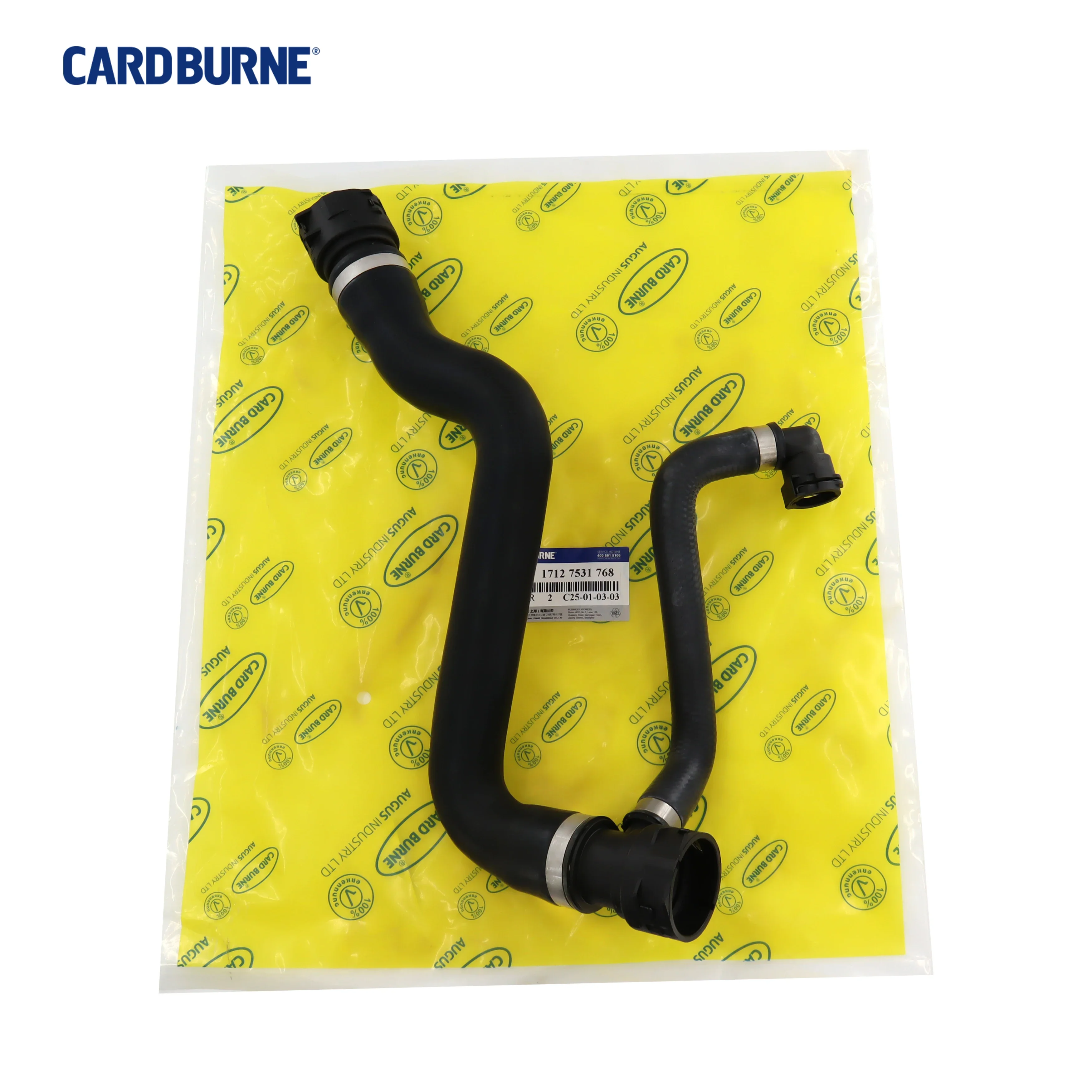 Cardburne Auto Engine Cooling Parts Upper Radiator Hose Oem 17127531768 For  E90