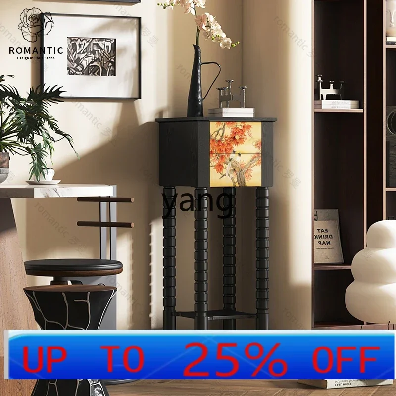 Lmm  retro balcony flower rack multi-layer decorative shelf floor type