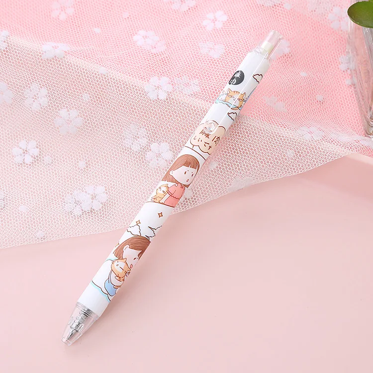 100 шт., гелевые ручки для девочек, 0,5 мм