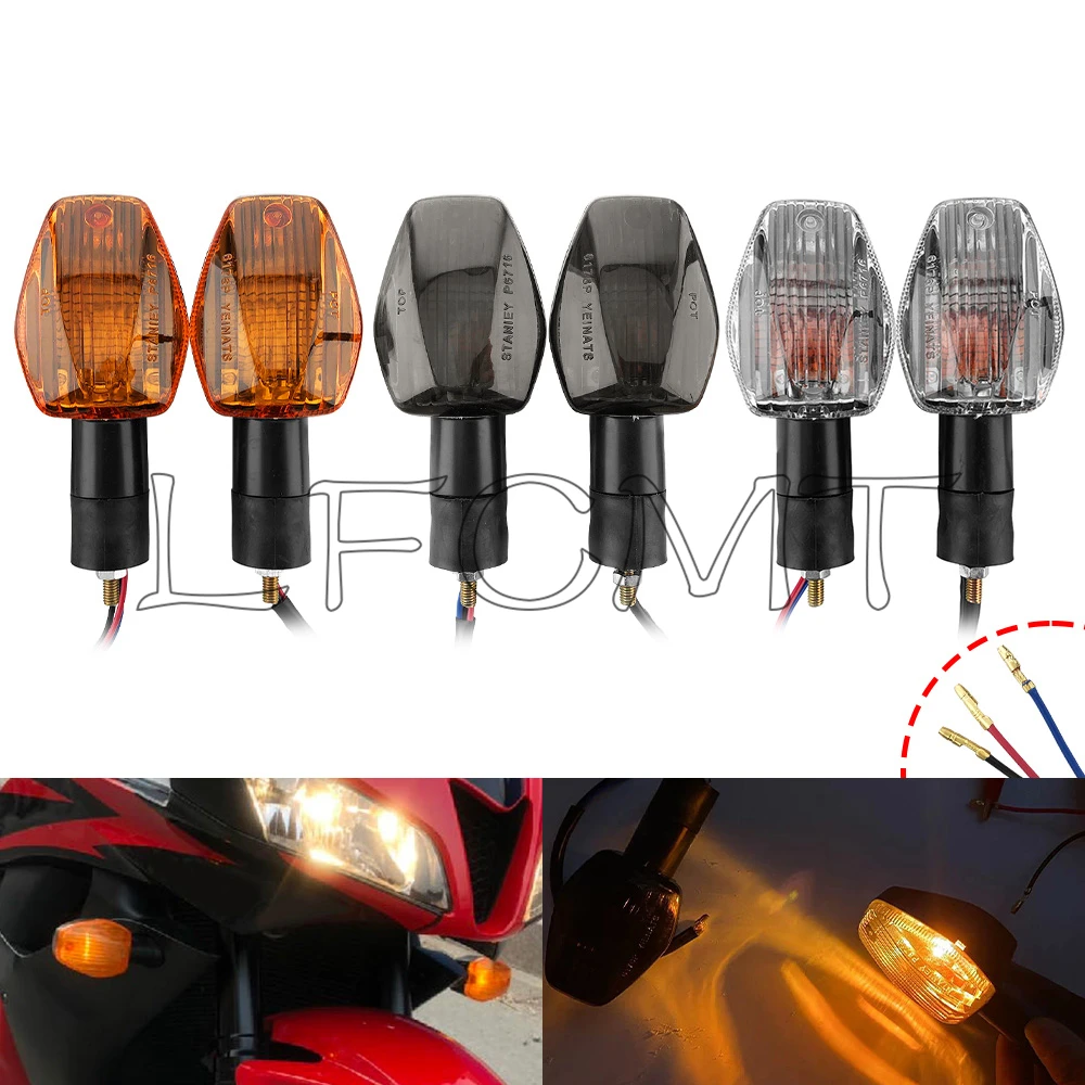 

Motorcycle Front Rear Turn Signals Lights Indicator Fit for HONDA CBR929RR CBR954RR CBR600F4 CBR600F4i CBR 929 954 600 RR F4 F4i