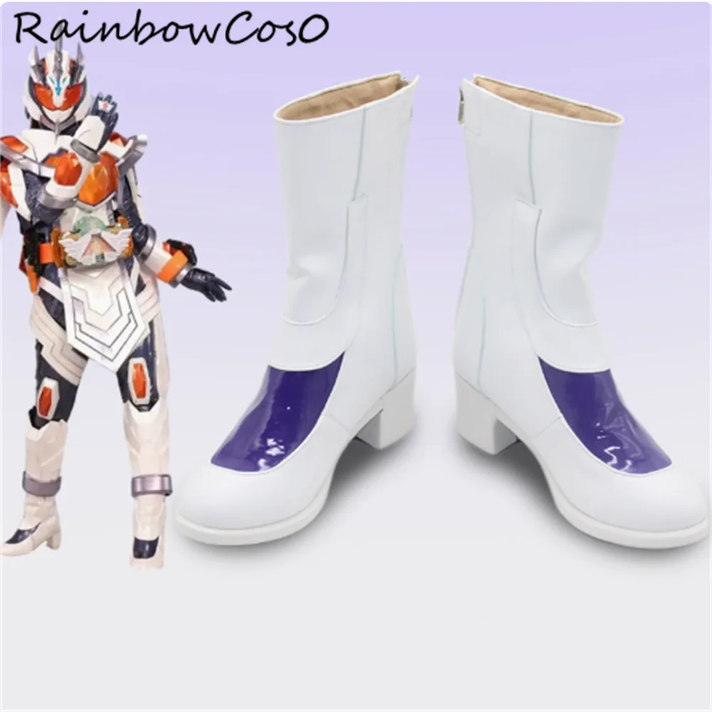 

KAMEN RIDER TWILIGHT MAJADE Cosplay Shoes Boots Game Anime Halloween Christmas RainbowCos0 W4563