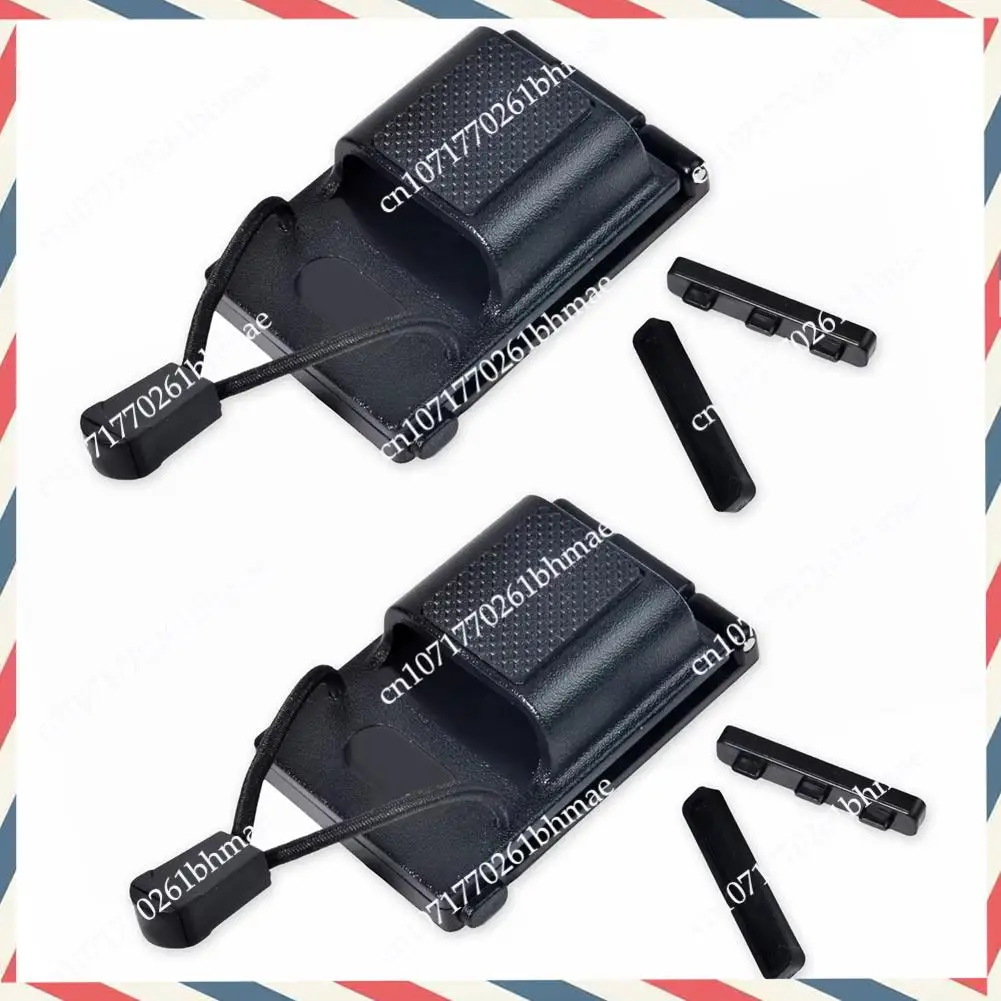 

-A21Z 2 шт. для быстросъемного держателя радиодомофона, зажим для ремня, тактический держатель для радио, поясная вешалка с пряжкой, кронштейн