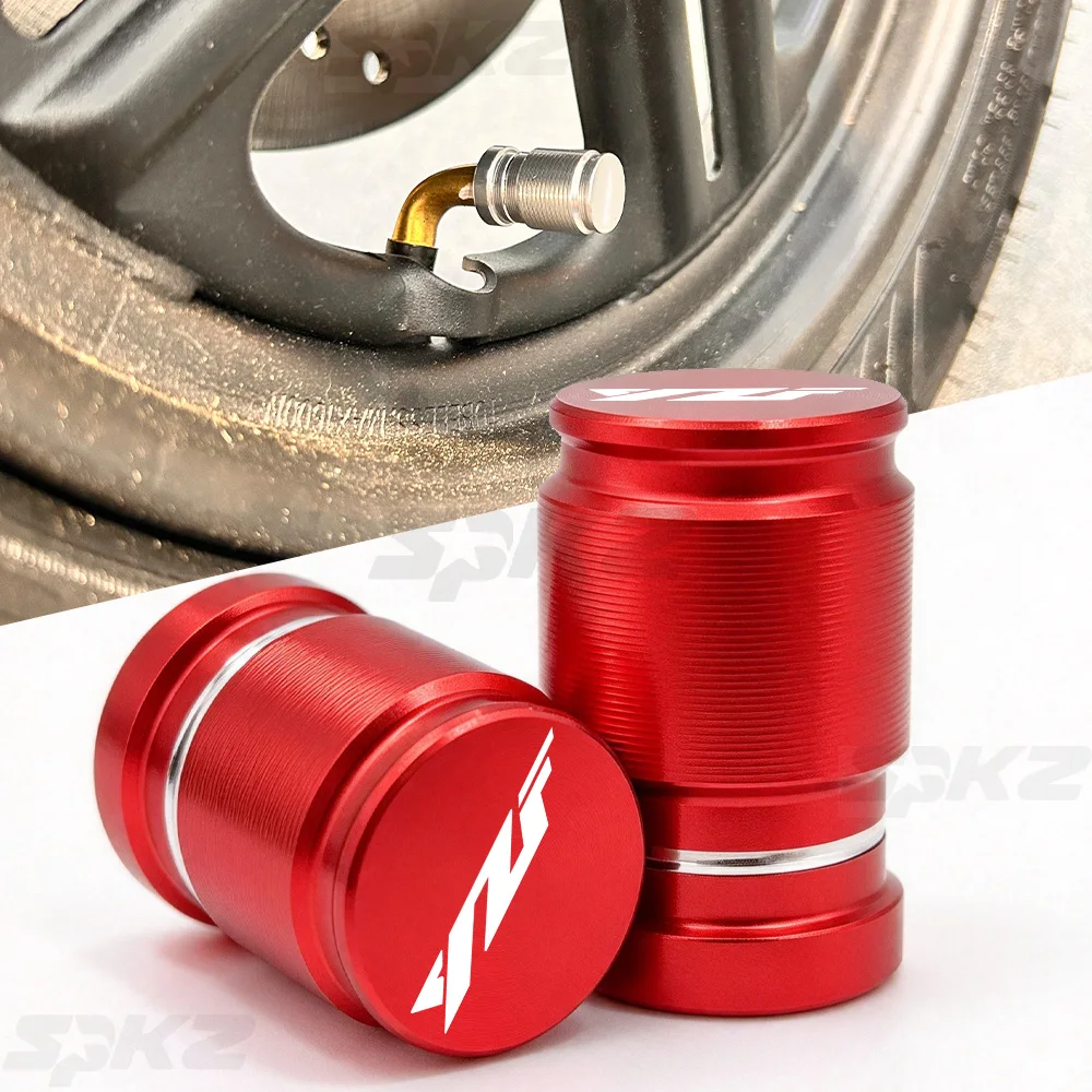 for Yamaha YZF R3 R25 R6 R1 R125 250 Motorcycle CNC Aluminum Wheel Tire Valve Stem Caps Wheel Stem Cap Dustproof Cover