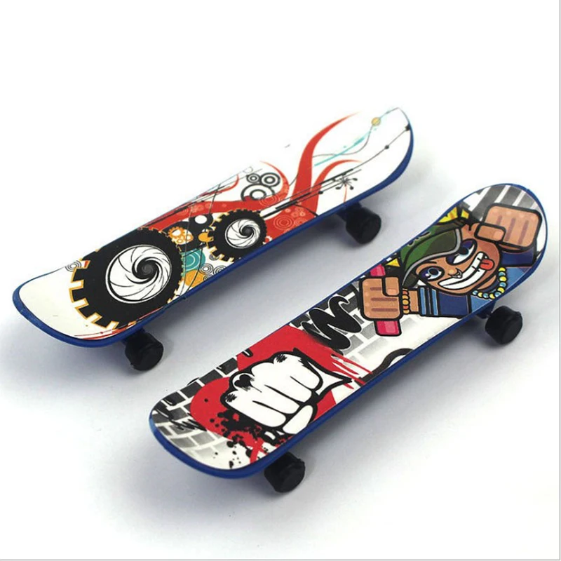 1PC Finger Surfboard Fingerboard Toy Surf The Wind Mini Fingertip Skateboard Toy Kids And Surfers Birthday Gift For Party Favors